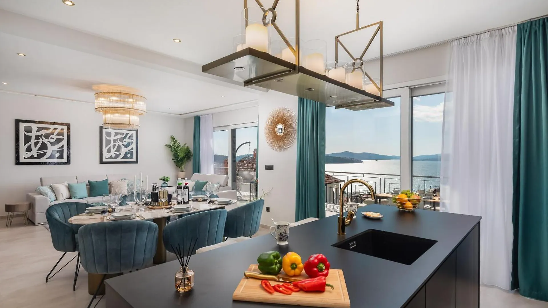 Luxury Villa De Mar With Pool Trogir 0*,  Kroatien